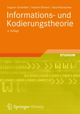 Schönfeld / Klimant / Piotraschke | Informations- und Kodierungstheorie | E-Book | www2.sack.de