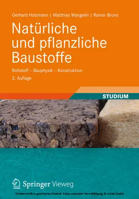 Holzmann / Wangelin / Bruns |  Natürliche und pflanzliche Baustoffe | eBook | Sack Fachmedien