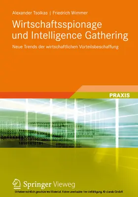 Tsolkas / Wimmer | Wirtschaftsspionage und Intelligence Gathering | E-Book | sack.de