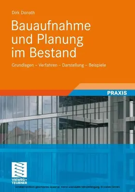 Donath | Bauaufnahme und Planung im Bestand | E-Book | sack.de