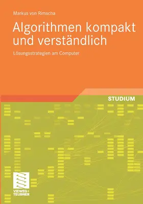 Rimscha |  Algorithmen kompakt und verständlich | eBook | Sack Fachmedien