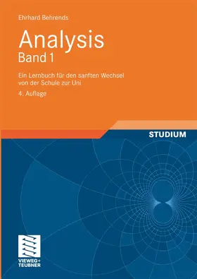 Behrends |  Analysis Band 1 | eBook | Sack Fachmedien