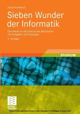 Hromkovic |  Sieben Wunder der Informatik | eBook | Sack Fachmedien
