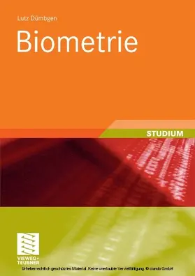 Dümbgen |  Biometrie | eBook | Sack Fachmedien