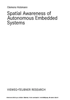 Holzmann | Spatial Awareness of Autonomous Embedded Systems | E-Book | www2.sack.de