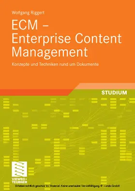 Riggert |  ECM - Enterprise Content Management | eBook | Sack Fachmedien