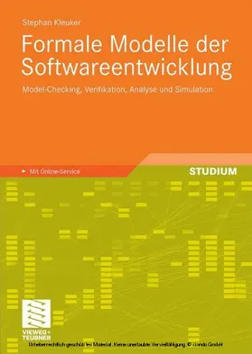 Kleuker | Formale Modelle der Softwareentwicklung | E-Book | sack.de