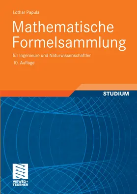 Papula |  Mathematische Formelsammlung | eBook | Sack Fachmedien