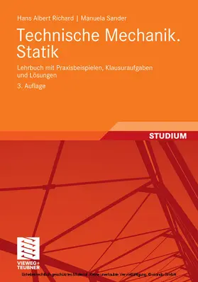 Richard / Sander |  Technische Mechanik. Statik | eBook | Sack Fachmedien