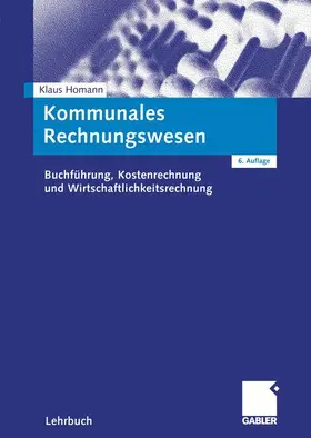 Homann |  Kommunales Rechnungswesen | Buch |  Sack Fachmedien