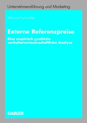 Eschweiler |  Externe Referenzpreise | Buch |  Sack Fachmedien