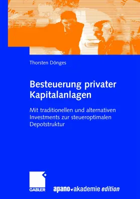 Dönges |  Besteuerung privater Kapitalanlagen | Buch |  Sack Fachmedien