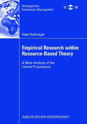 Nothnagel |  Empirical Research within Resource-Based Theory | Buch |  Sack Fachmedien