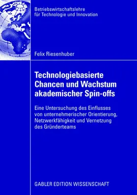Riesenhuber |  Technologiebasierte Chancen und Wachstum akademischer Spin-offs | Buch |  Sack Fachmedien