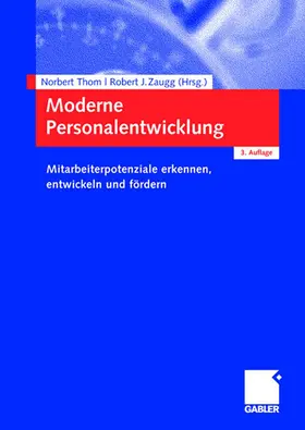 Zaugg / Thom |  Moderne Personalentwicklung | Buch |  Sack Fachmedien