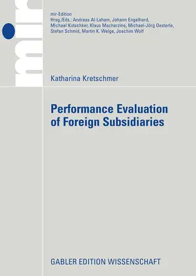 Kretschmer |  Performance Evaluation of Foreign Subsidiaries | Buch |  Sack Fachmedien