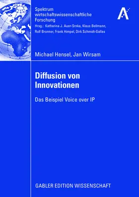 Wirsam / Hensel |  Diffusion von Innovationen | Buch |  Sack Fachmedien