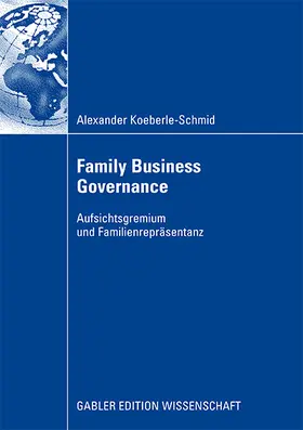 Koeberle-Schmidt |  Family Business Governance | Buch |  Sack Fachmedien