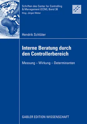 Schlüter |  Interne Beratung durch den Controllerbereich | Buch |  Sack Fachmedien