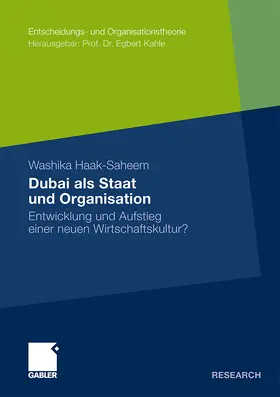 Haak-Saheem |  Dubai als Staat und Organisation | Buch |  Sack Fachmedien