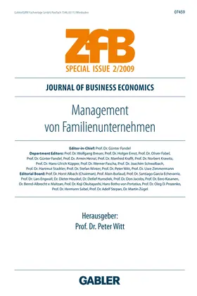 Witt |  Management von Familienunternehmen | Buch |  Sack Fachmedien