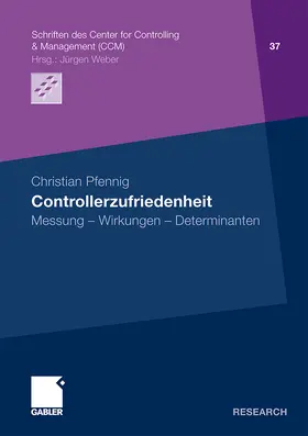 Pfennig |  Controllerzufriedenheit | Buch |  Sack Fachmedien