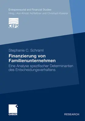 Schraml |  Finanzierung von Familienunternehmen | Buch |  Sack Fachmedien