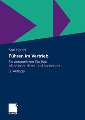 Herndl |  Führen im Vertrieb | Buch |  Sack Fachmedien
