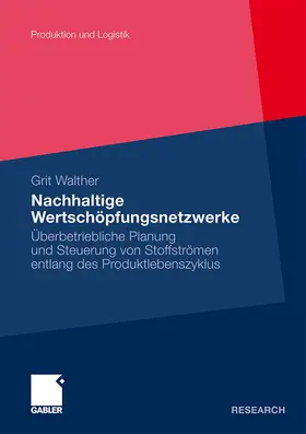 Walther |  Nachhaltige Wertschöpfungsnetzwerke | Buch |  Sack Fachmedien