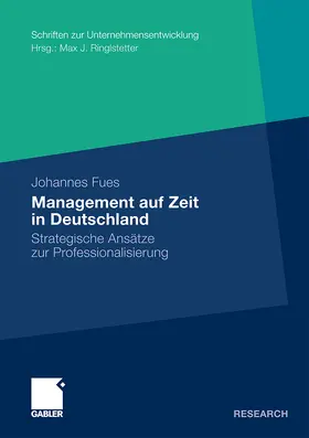 Fues |  Management auf Zeit in Deutschland | Buch |  Sack Fachmedien