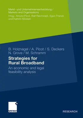 Holznagel / Picot / Schramm |  Strategies for Rural Broadband | Buch |  Sack Fachmedien