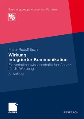 Esch |  Wirkung integrierter Kommunikation | Buch |  Sack Fachmedien