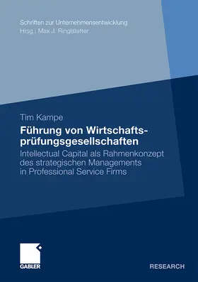Kampe |  Führung von Wirtschaftsprüfungsgesellschaften | Buch |  Sack Fachmedien