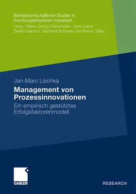 Lischka |  Management von Prozessinnovationen | Buch |  Sack Fachmedien