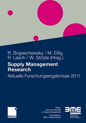 Bogaschewsky / Stölzle / Eßig |  Supply Management Research | Buch |  Sack Fachmedien