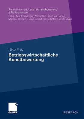 Frey |  Betriebswirtschaftliche Kunstbewertung | Buch |  Sack Fachmedien