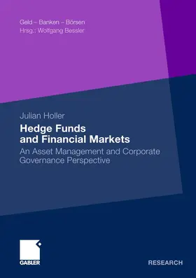 Holler |  Hedge Funds and Financial Markets | Buch |  Sack Fachmedien