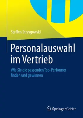 Strzygowski |  Personalauswahl im Vertrieb | Buch |  Sack Fachmedien