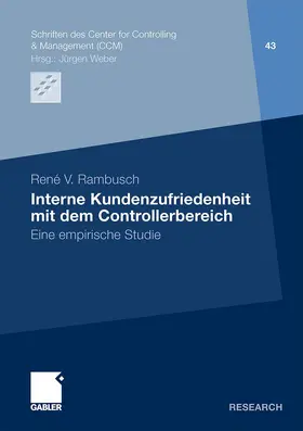 Rambusch |  Interne Kundenzufriedenheit mit dem Controllerbereich | Buch |  Sack Fachmedien