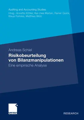 Schiel |  Risikobeurteilung von Bilanzmanipulationen | Buch |  Sack Fachmedien