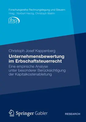 Kappenberg |  Unternehmensbewertung im Erbschaftsteuerrecht | Buch |  Sack Fachmedien