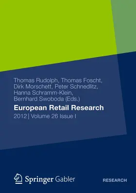 Rudolph |  European Retail Research | Buch |  Sack Fachmedien