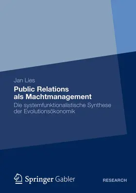 Lies |  Public Relations als Machtmanagement | Buch |  Sack Fachmedien