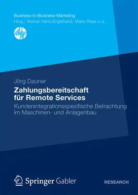 Dauner | Zahlungsbereitschaft für Remote Services | E-Book | sack.de