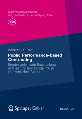 Glas | Public Performance-based Contracting | E-Book | sack.de