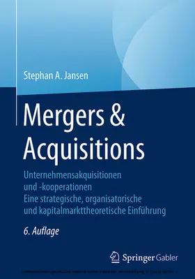 Jansen | Mergers & Acquisitions | E-Book | sack.de