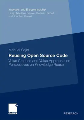 Sojer |  Reusing Open Source Code | eBook | Sack Fachmedien