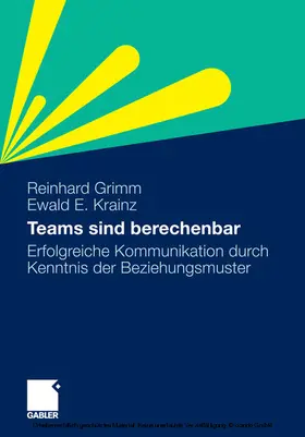Grimm / Krainz |  Teams sind berechenbar | eBook | Sack Fachmedien