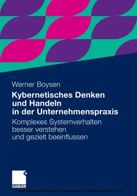 Boysen |  Kybernetisches Denken und Handeln in der Unternehmenspraxis | eBook | Sack Fachmedien