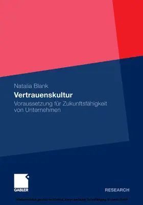 Blank |  Vertrauenskultur | eBook | Sack Fachmedien